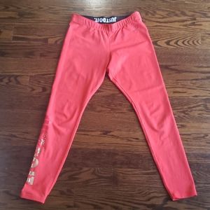 Nike Red Long Training Leggings